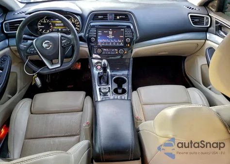 2016 Nissan Maxima 3.5S z USA, uszkodzony, nr VIN 1N4AA6APXGC392953